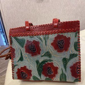 Isabella fiore red roses purse